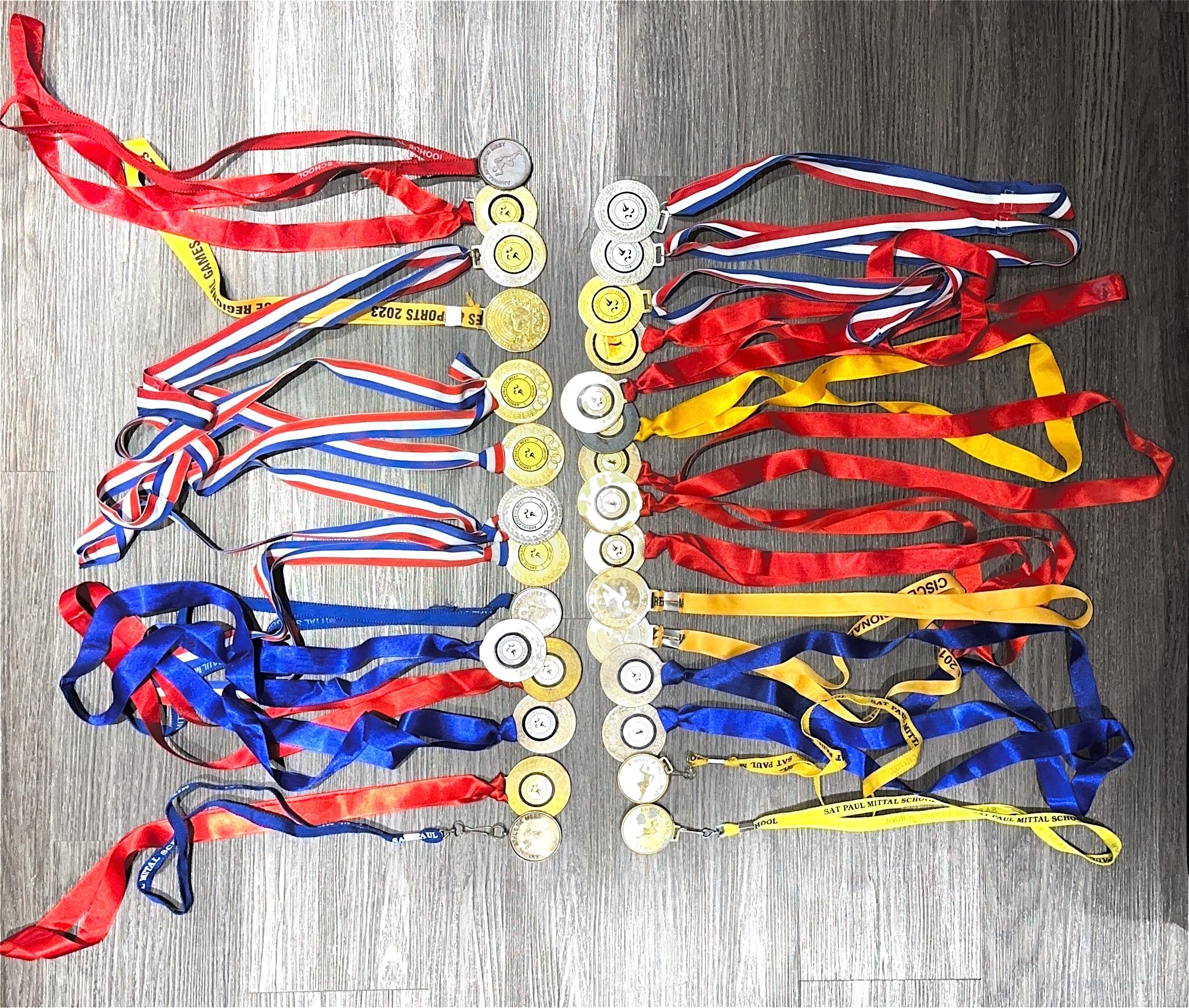 Medals of Vaasvi Singal